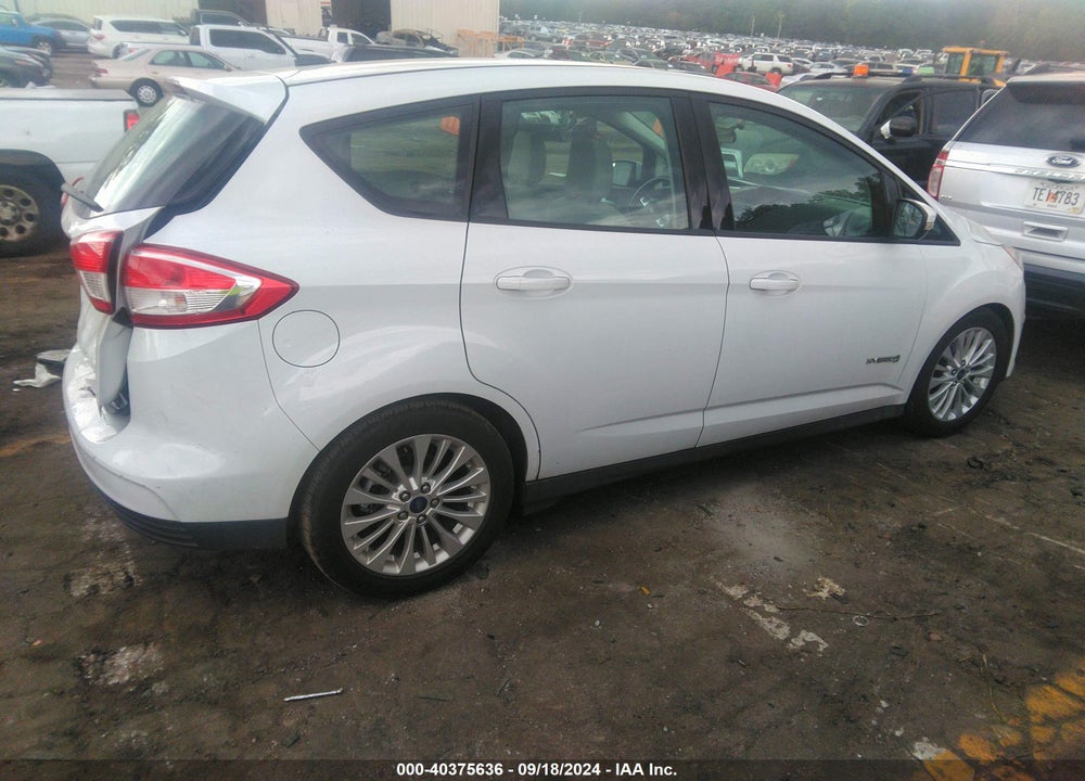 2018 FORD C-MAX HYBRID SE VIN: 1FADP5AUXJL104755
