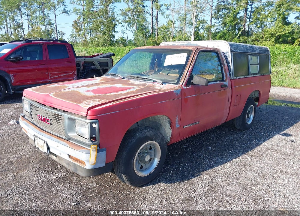 1991 GMC SONOMA VIN: 1GTCS14E1M8502672