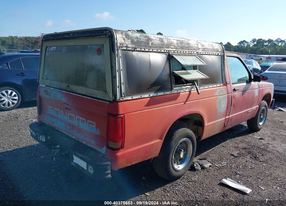 1991 GMC SONOMA VIN: 1GTCS14E1M8502672