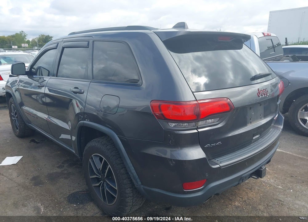2017 JEEP GRAND CHEROKEE TRAILHAWK 4X4 VIN: 1C4RJFLG7HC609984