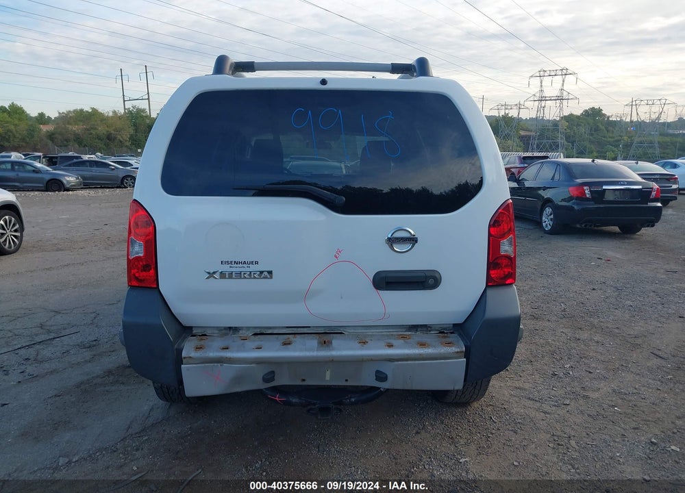 2011 NISSAN XTERRA S VIN: 5N1AN0NW7BC524438