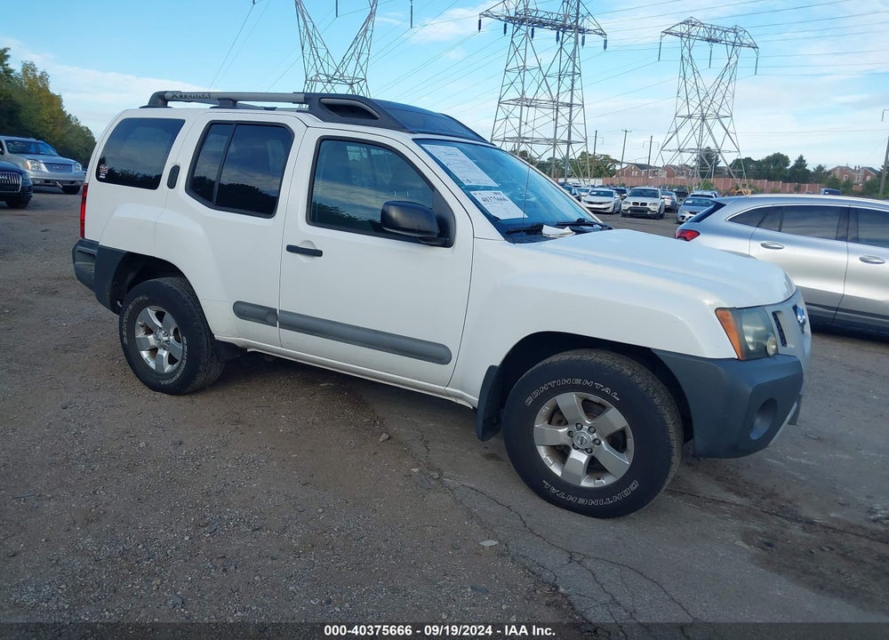 2011 NISSAN XTERRA S VIN: 5N1AN0NW7BC524438
