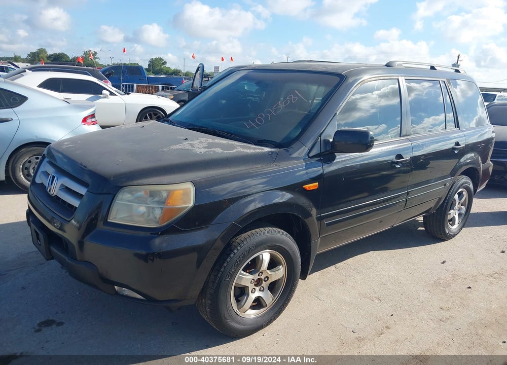 2006 HONDA PILOT EX-L VIN: 5FNYF28596B020948