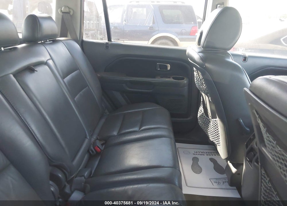 2006 HONDA PILOT EX-L VIN: 5FNYF28596B020948