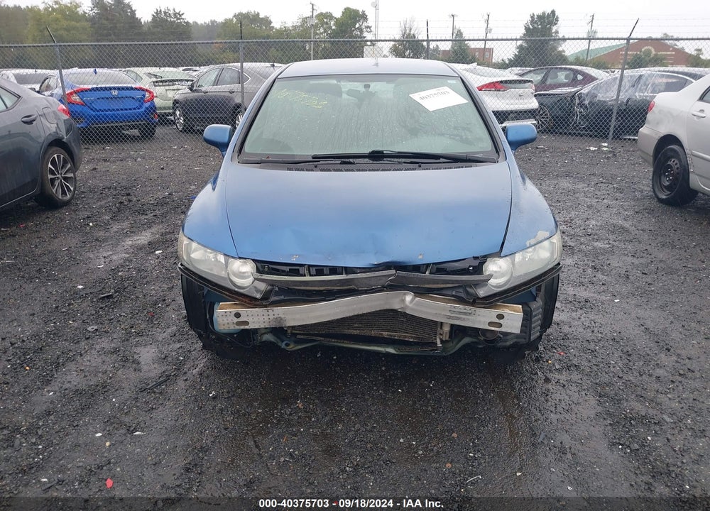 2009 HONDA CIVIC LX VIN: 2HGFA16539H355223
