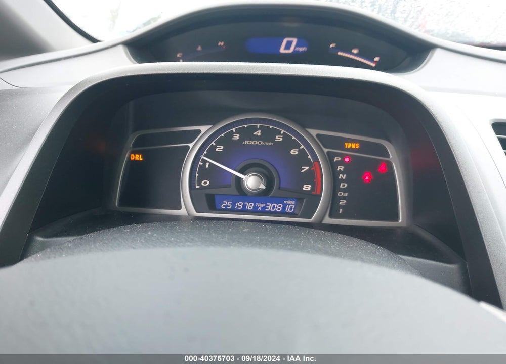 2009 HONDA CIVIC LX VIN: 2HGFA16539H355223