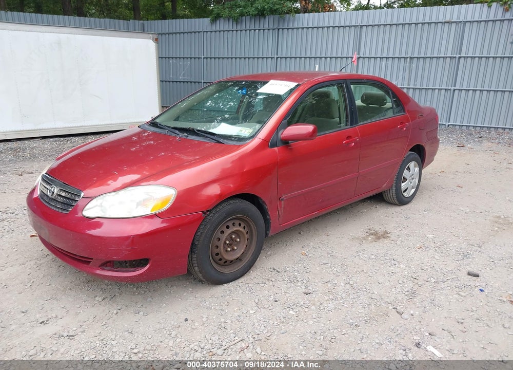 2005 TOYOTA COROLLA LE VIN: 2T1BR32E35C461330
