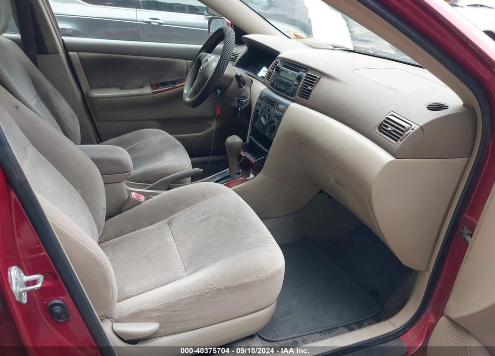 2005 TOYOTA COROLLA LE VIN: 2T1BR32E35C461330