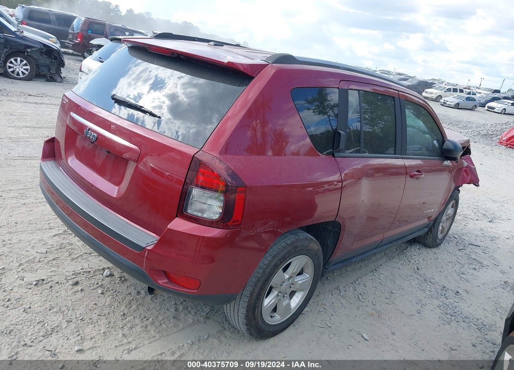 2016 JEEP COMPASS SPORT VIN: 1C4NJCBA7GD793102