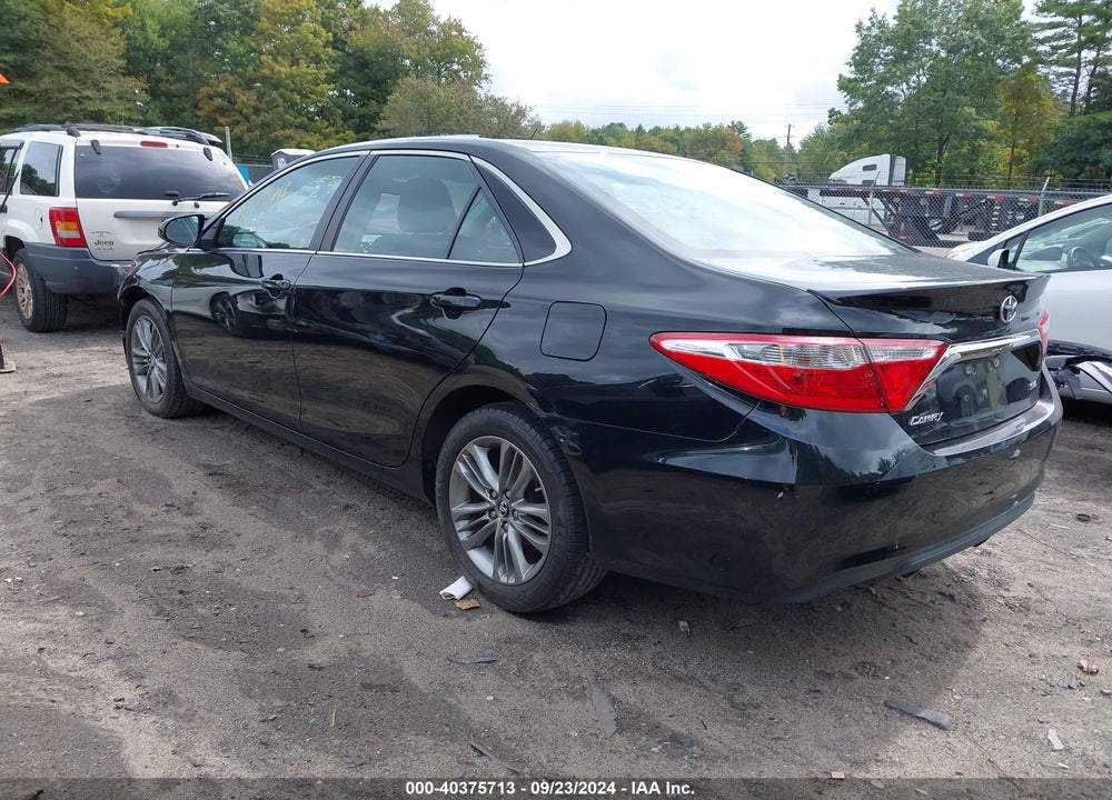 2016 TOYOTA CAMRY SE VIN: 4T1BF1FK5GU256350