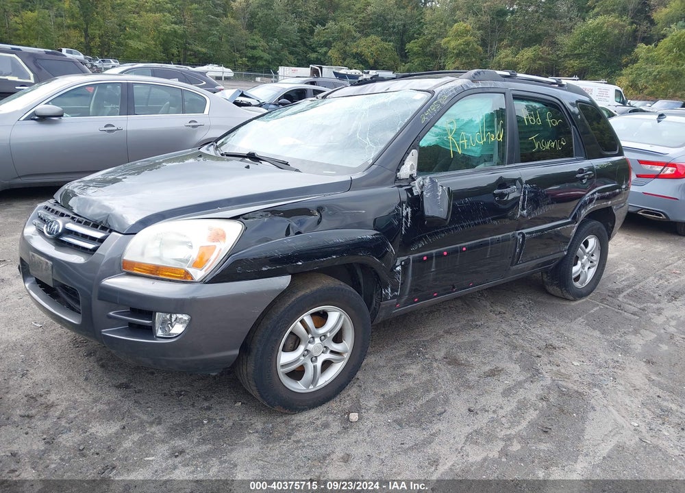 2008 KIA SPORTAGE EX V6 VIN: KNDJE723787526067