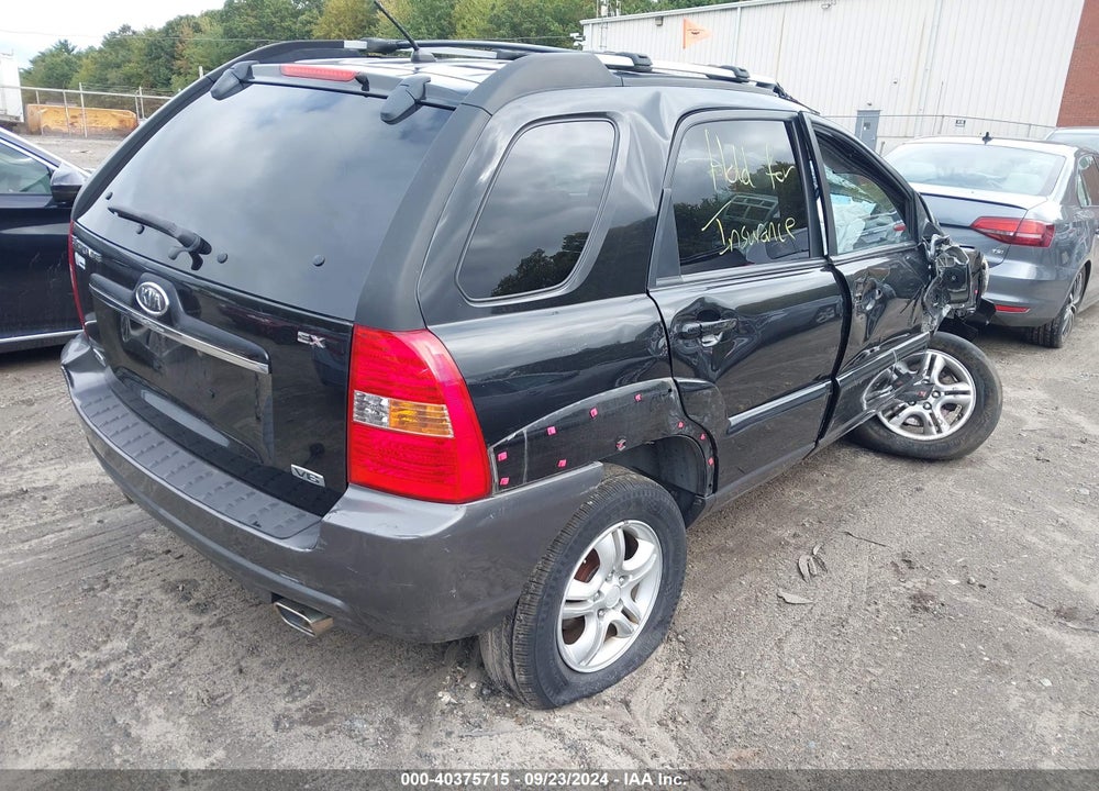 2008 KIA SPORTAGE EX V6 VIN: KNDJE723787526067