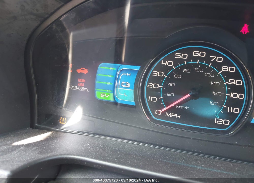 2012 FORD FUSION HYBRID VIN: 3FADP0L38CR380475
