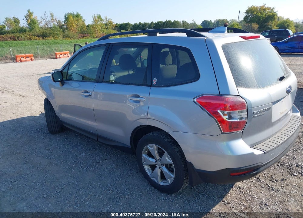 2016 SUBARU FORESTER 2.5I PREMIUM VIN: JF2SJADC7GH558876
