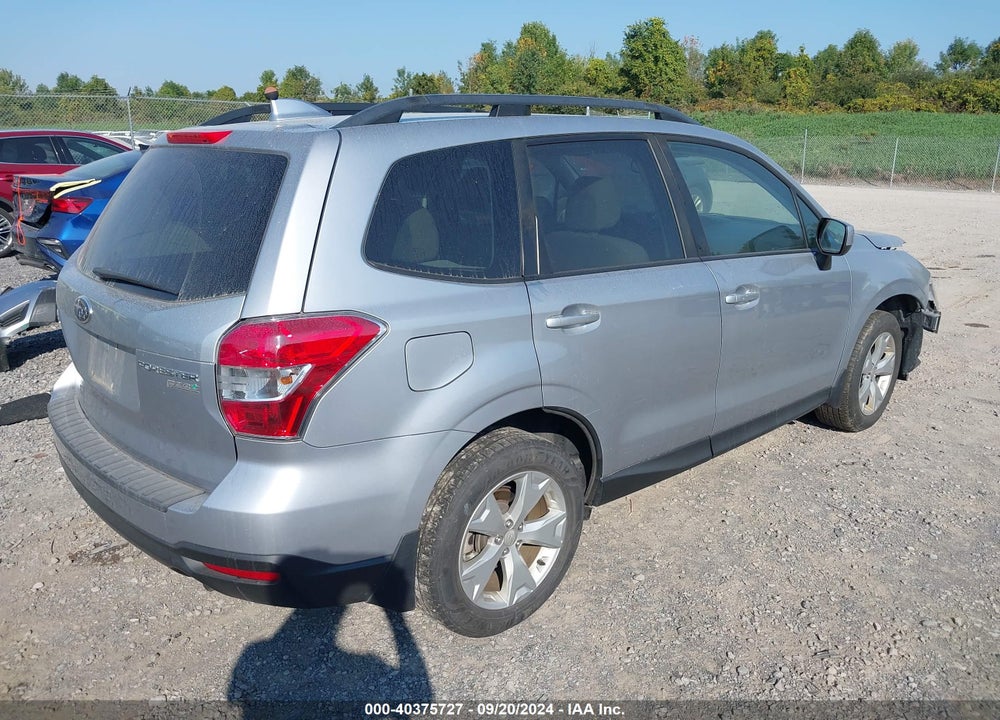2016 SUBARU FORESTER 2.5I PREMIUM VIN: JF2SJADC7GH558876