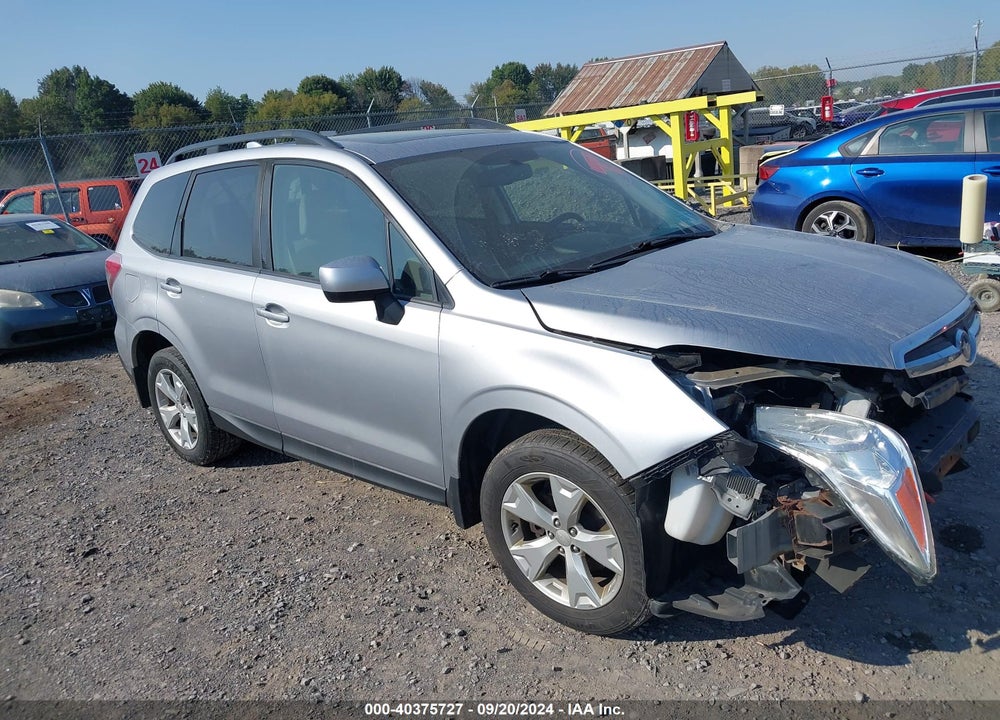 2016 SUBARU FORESTER 2.5I PREMIUM VIN: JF2SJADC7GH558876