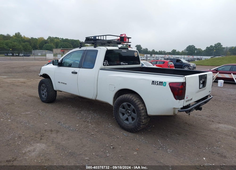 2006 NISSAN TITAN XE VIN: 1N6AA06A76N558633