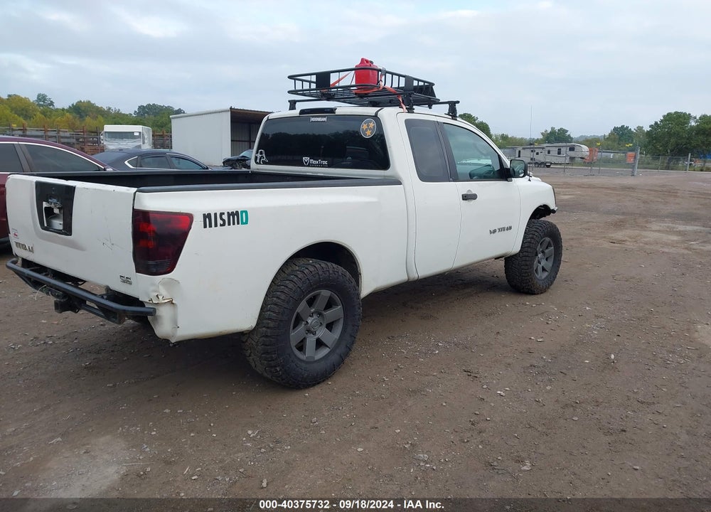 2006 NISSAN TITAN XE VIN: 1N6AA06A76N558633
