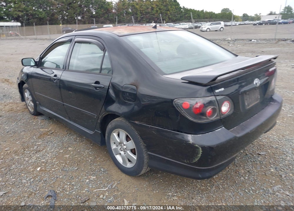 2006 TOYOTA COROLLA S VIN: 2T1BR30E36C617581