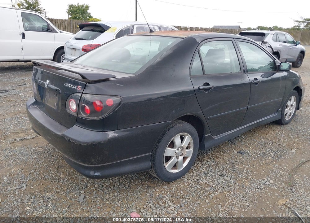 2006 TOYOTA COROLLA S VIN: 2T1BR30E36C617581