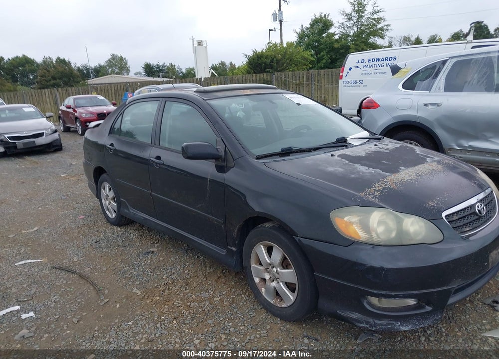 2006 TOYOTA COROLLA S VIN: 2T1BR30E36C617581