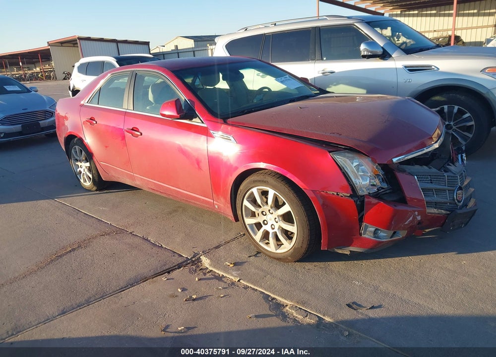 2008 CADILLAC CTS STANDARD VIN: 1G6DF577580178386