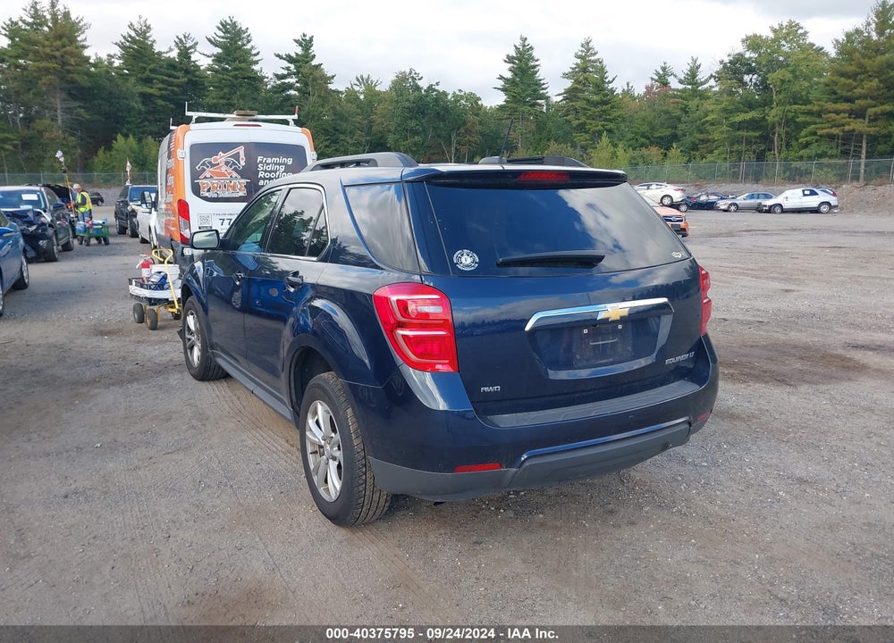 2016 CHEVROLET EQUINOX LT VIN: 2GNFLFEK6G6186117