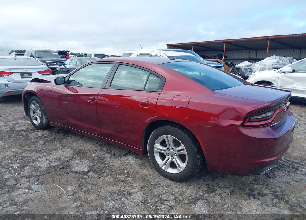 2019 DODGE CHARGER SXT RWD VIN: 2C3CDXBG6KH658445