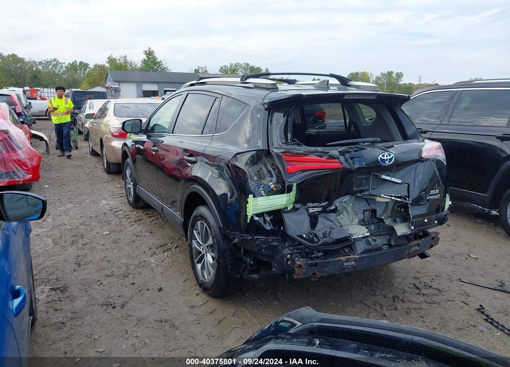 2016 TOYOTA RAV4 HYBRID XLE VIN: JTMRJREV3GD039231