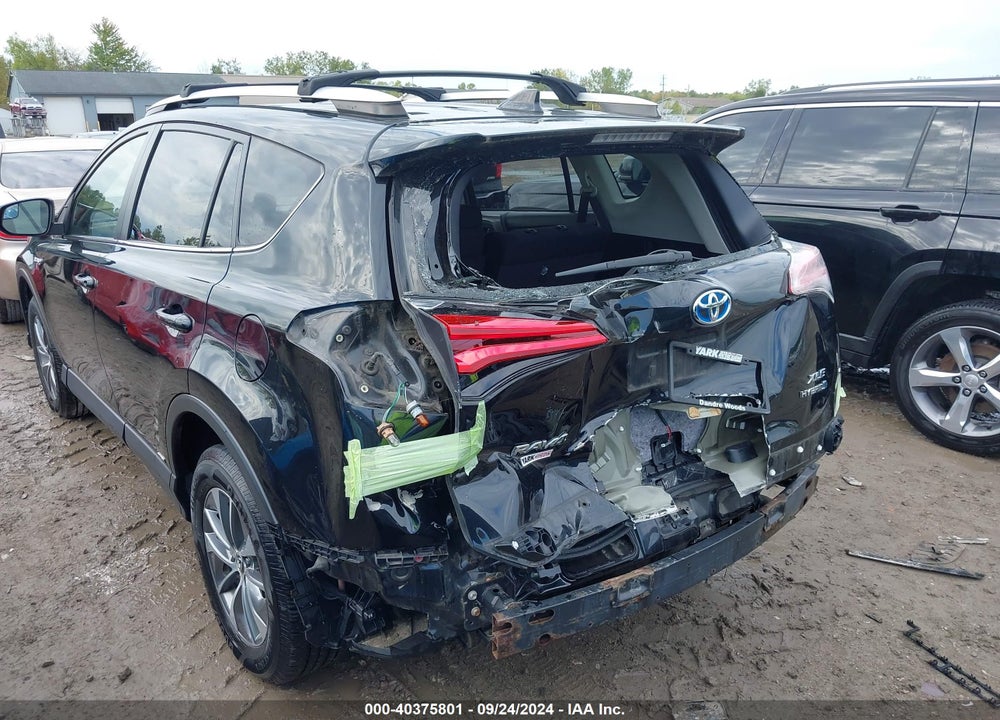 2016 TOYOTA RAV4 HYBRID XLE VIN: JTMRJREV3GD039231