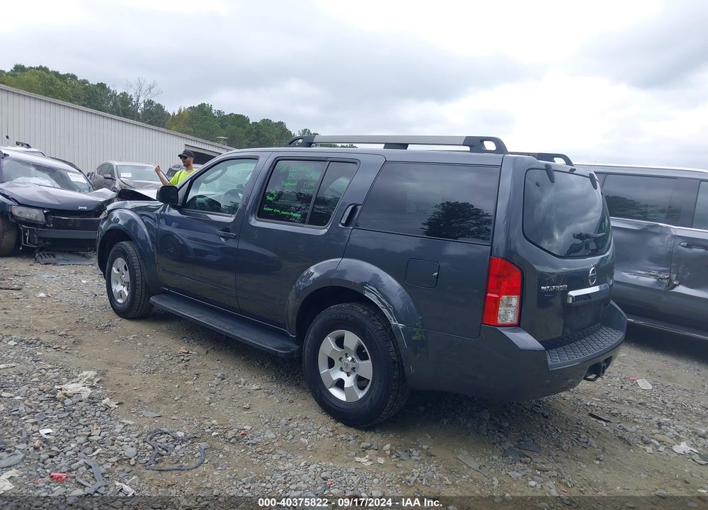 2012 NISSAN PATHFINDER S VIN: 5N1AR1NN1CC629429