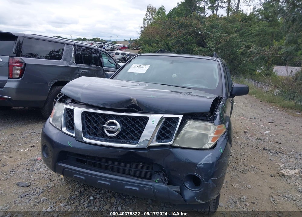 2012 NISSAN PATHFINDER S VIN: 5N1AR1NN1CC629429