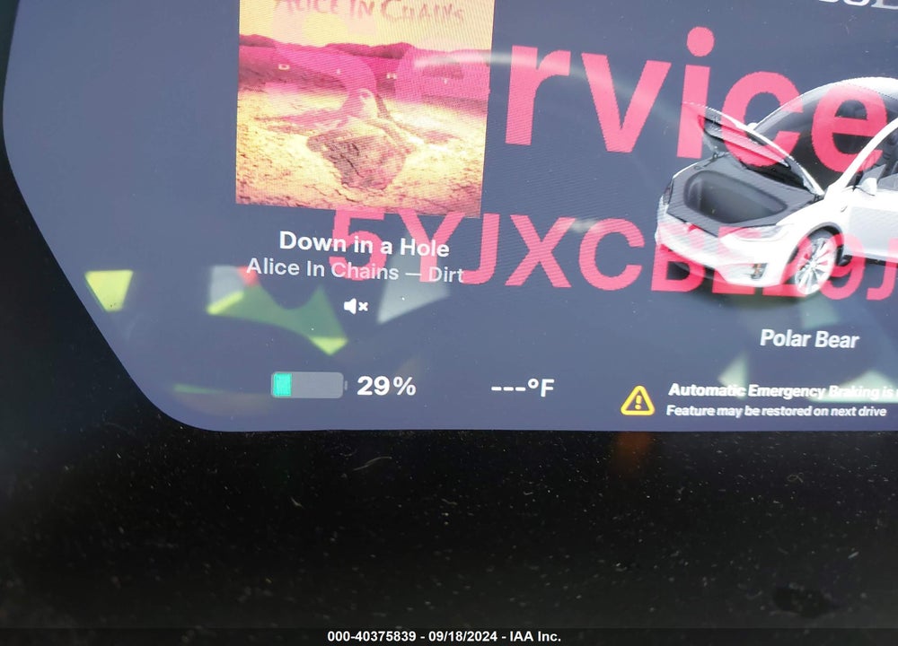 2018 TESLA MODEL X 100D/75D/P100D VIN: 5YJXCBE29JF120426