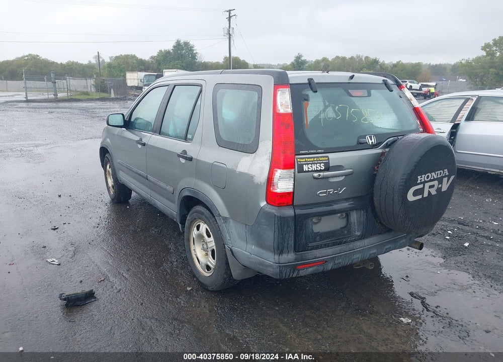 2005 HONDA CR-V LX VIN: SHSRD78585U303873