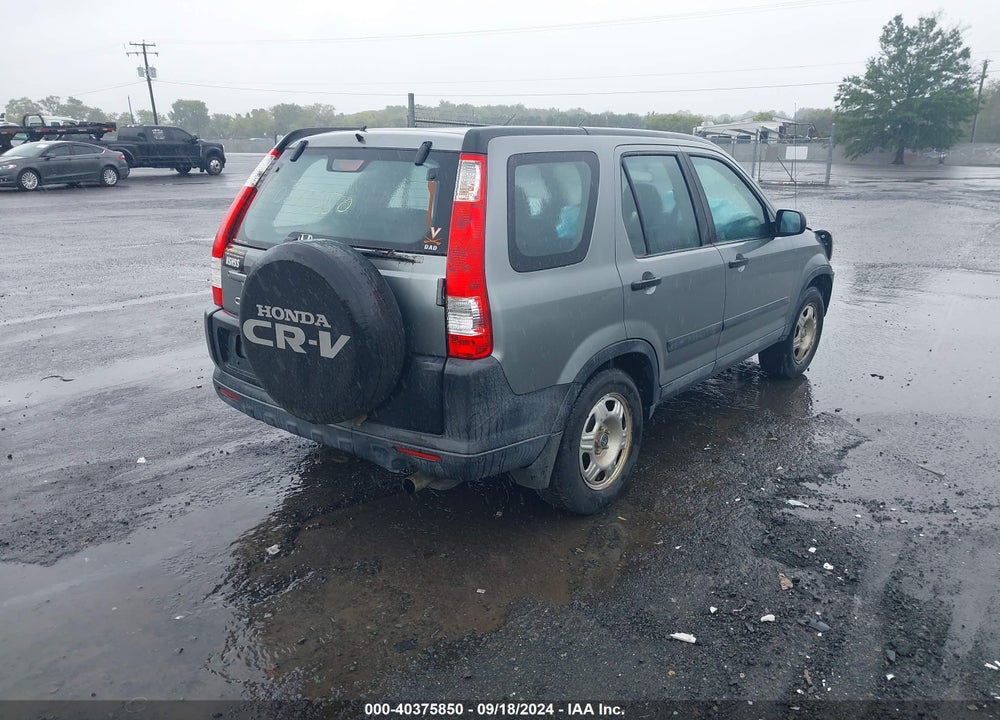 2005 HONDA CR-V LX VIN: SHSRD78585U303873