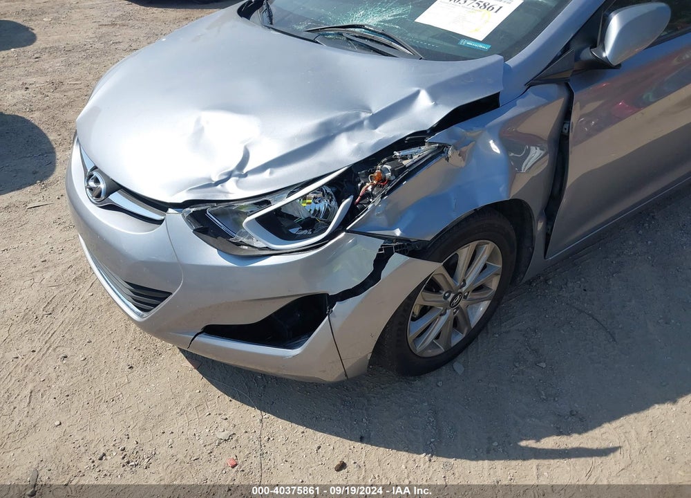 2015 HYUNDAI ELANTRA SE VIN: 5NPDH4AE3FH604553