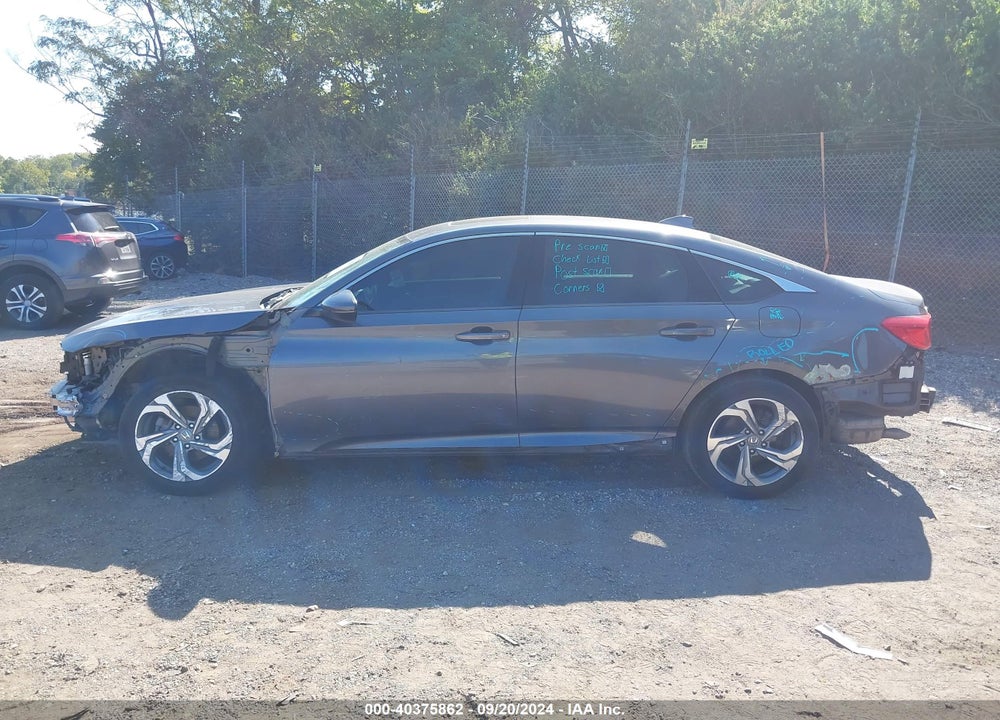 2018 HONDA ACCORD EX-L VIN: 1HGCV1F58JA127714
