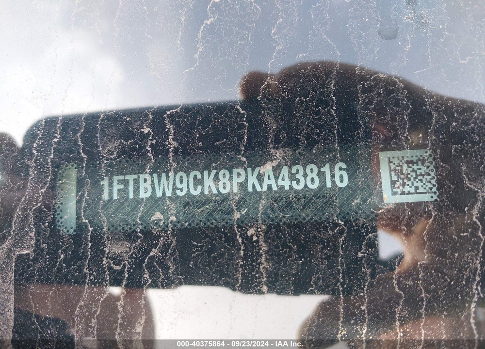 2023 FORD E-TRANSIT-350 VIN: 1FTBW9CK8PKA43816