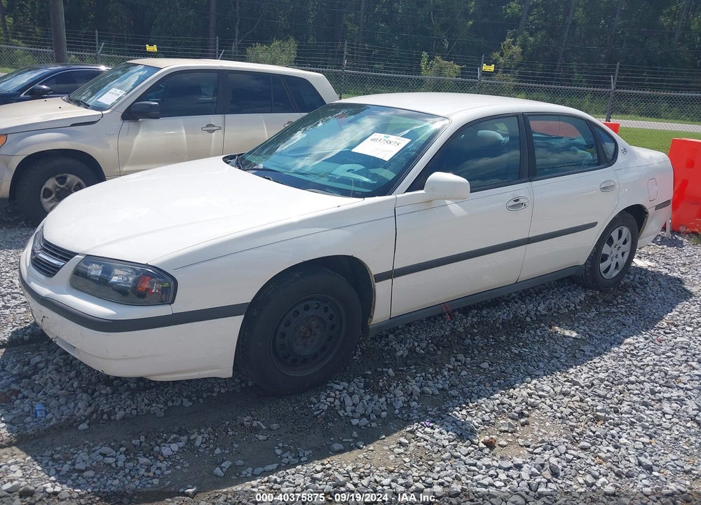 2004 CHEVROLET IMPALA VIN: 2G1WF52E449202651