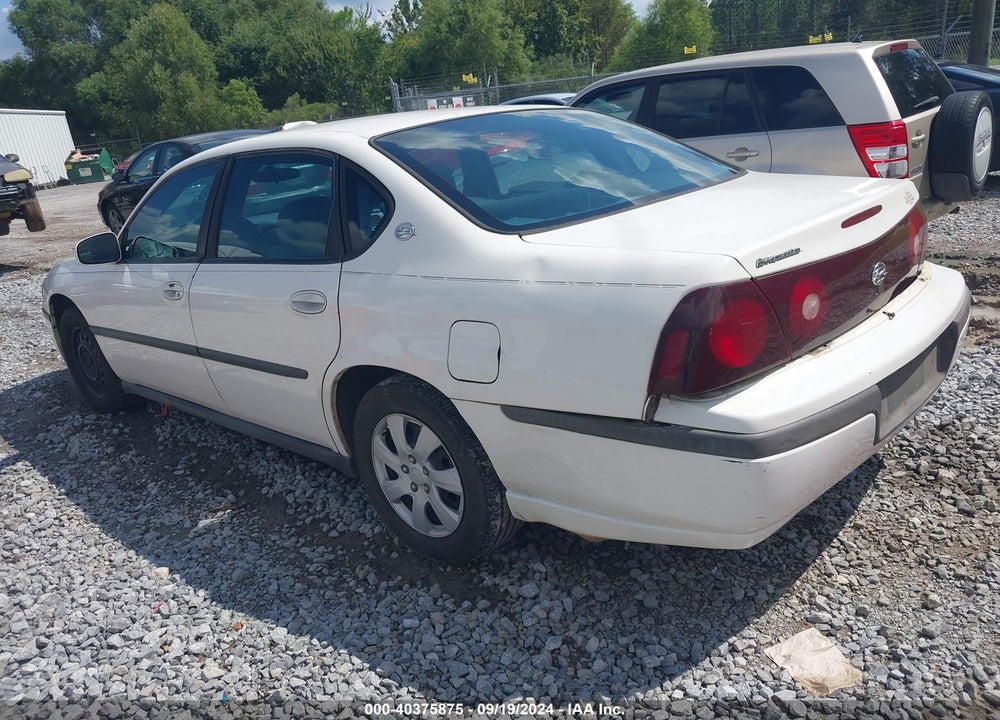 2004 CHEVROLET IMPALA VIN: 2G1WF52E449202651