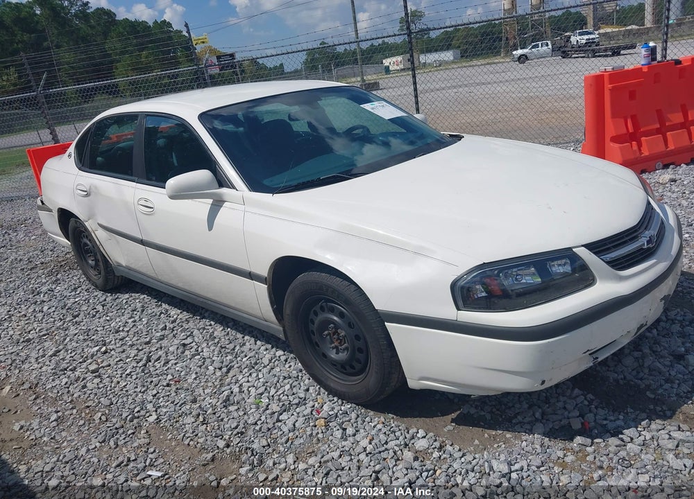 2004 CHEVROLET IMPALA VIN: 2G1WF52E449202651