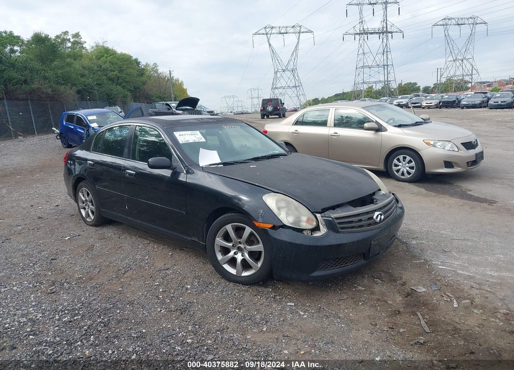 2005 INFINITI G35X VIN: JNKCV51F65M300770