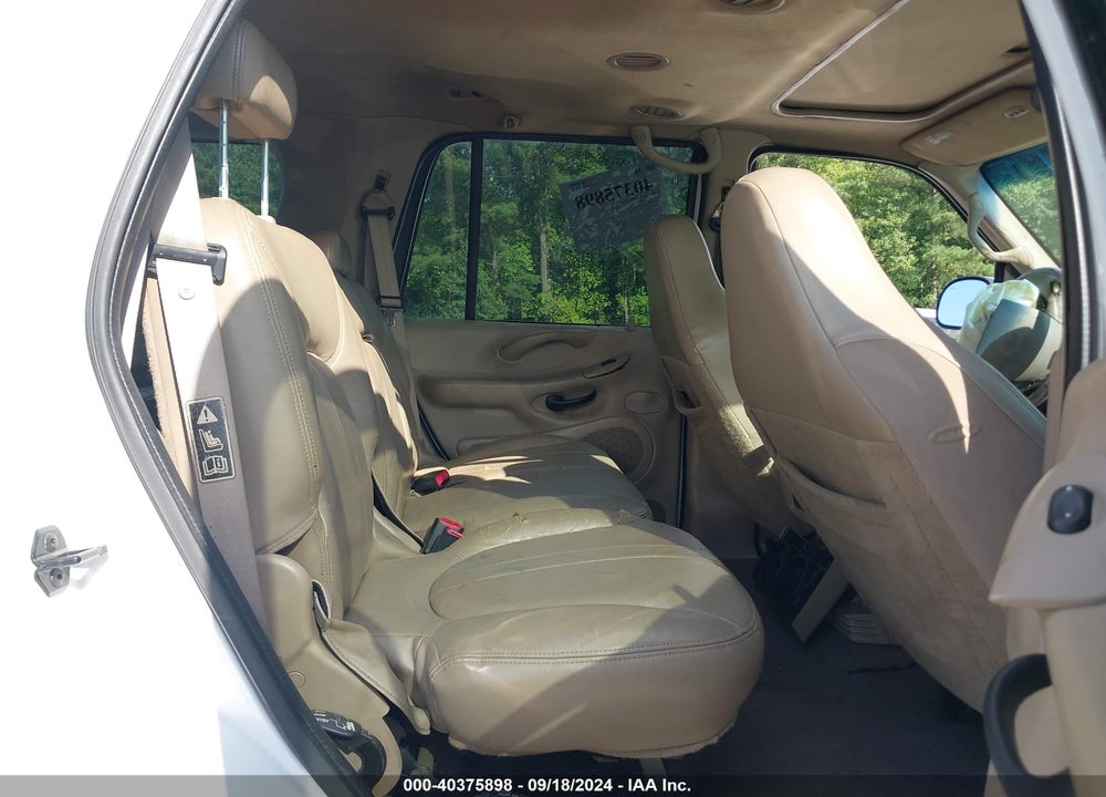 2002 FORD EXPEDITION EDDIE BAUER VIN: 1FMEU17L62LA13610