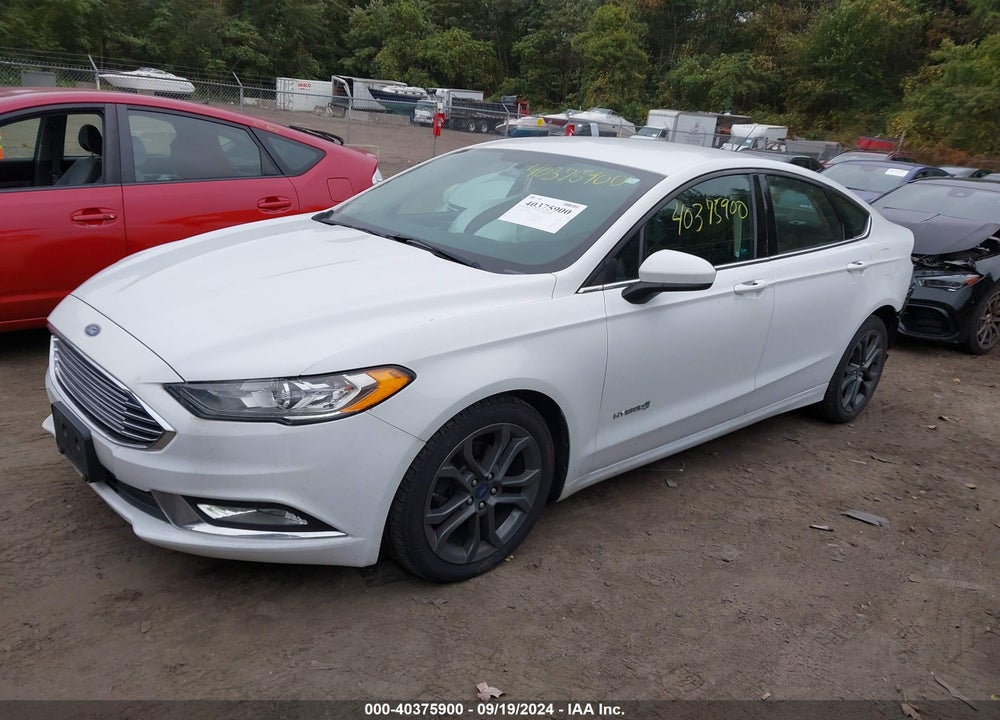 2017 FORD FUSION HYBRID SE VIN: 3FA6P0LU9HR318088