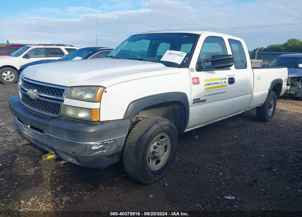 2006 CHEVROLET SILVERADO 2500HD WORK TRUCK VIN: 1GCHK29D66E148048