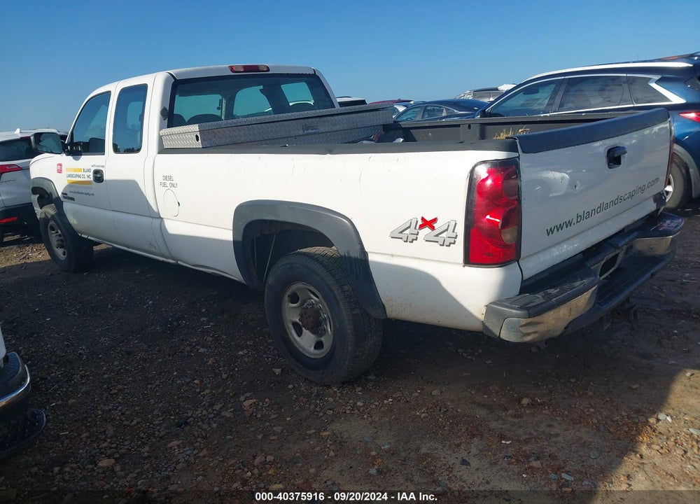 2006 CHEVROLET SILVERADO 2500HD WORK TRUCK VIN: 1GCHK29D66E148048