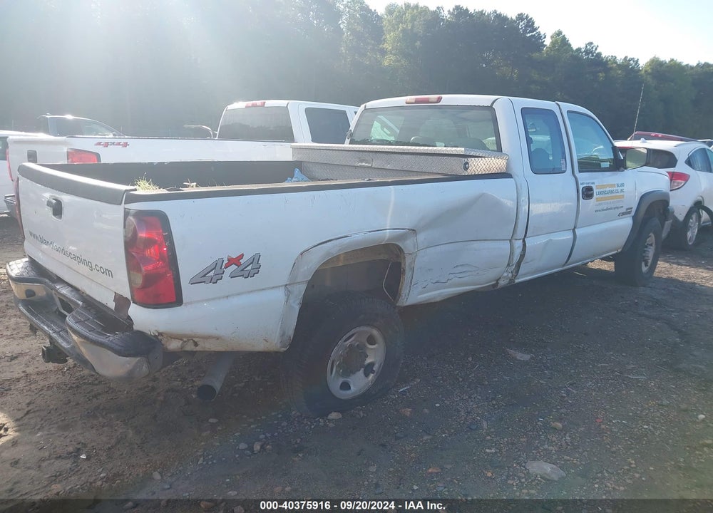 2006 CHEVROLET SILVERADO 2500HD WORK TRUCK VIN: 1GCHK29D66E148048