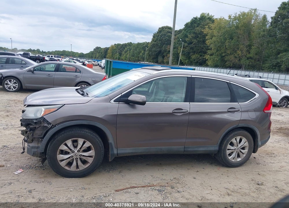 2012 HONDA CR-V EX-L VIN: 5J6RM3H76CL018336