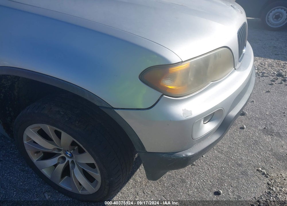 2005 BMW X5 3.0I VIN: 5UXFA13565LY21631