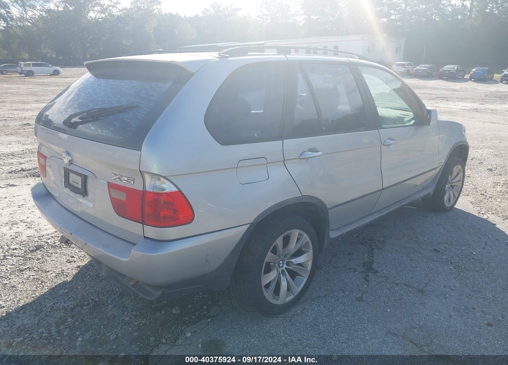 2005 BMW X5 3.0I VIN: 5UXFA13565LY21631